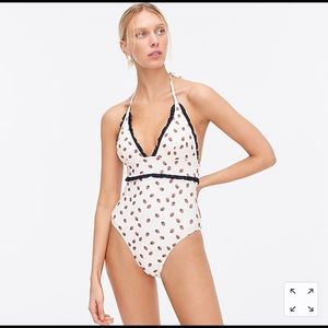 J.Crew Strawberry Swimsuit NWT Sold Out Online 4
